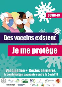 Affiche vaccin Covid-19 Vaucluse