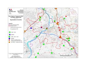 Cartographie Plan Urgence Transports